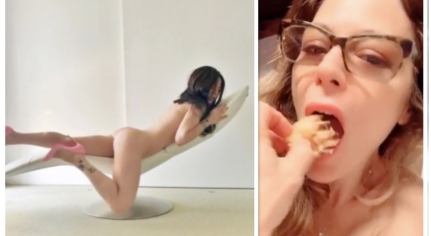 Naike Rivelli nuda su Instagram, attacca Heather Parisi: «Follia comprare quella borsa...»