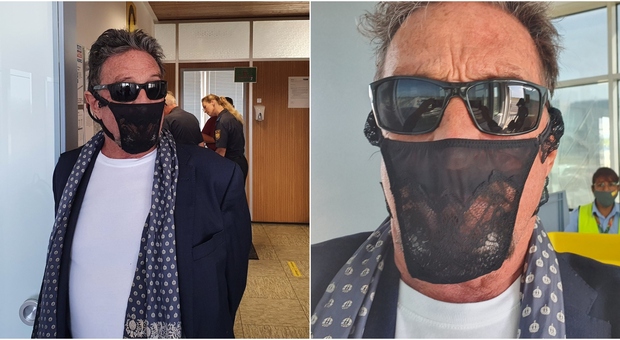 Tanga al posto della mascherina: arrestato John McAfee, creatore dell'antivirus Tanga al posto della mascherina: arrestato John McAfee, creatore dell'antivirus