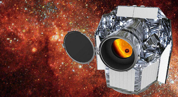 Un'immagine artistica del telescopio spaziale Cheops Un'immagine artistica del telescopio spaziale Cheops