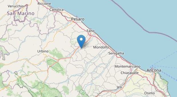 Due scosse di terremoto nella notte nelle Marche: ecco le zone interessate Due scosse di terremoto nella notte nelle Marche: ecco le zone interessate