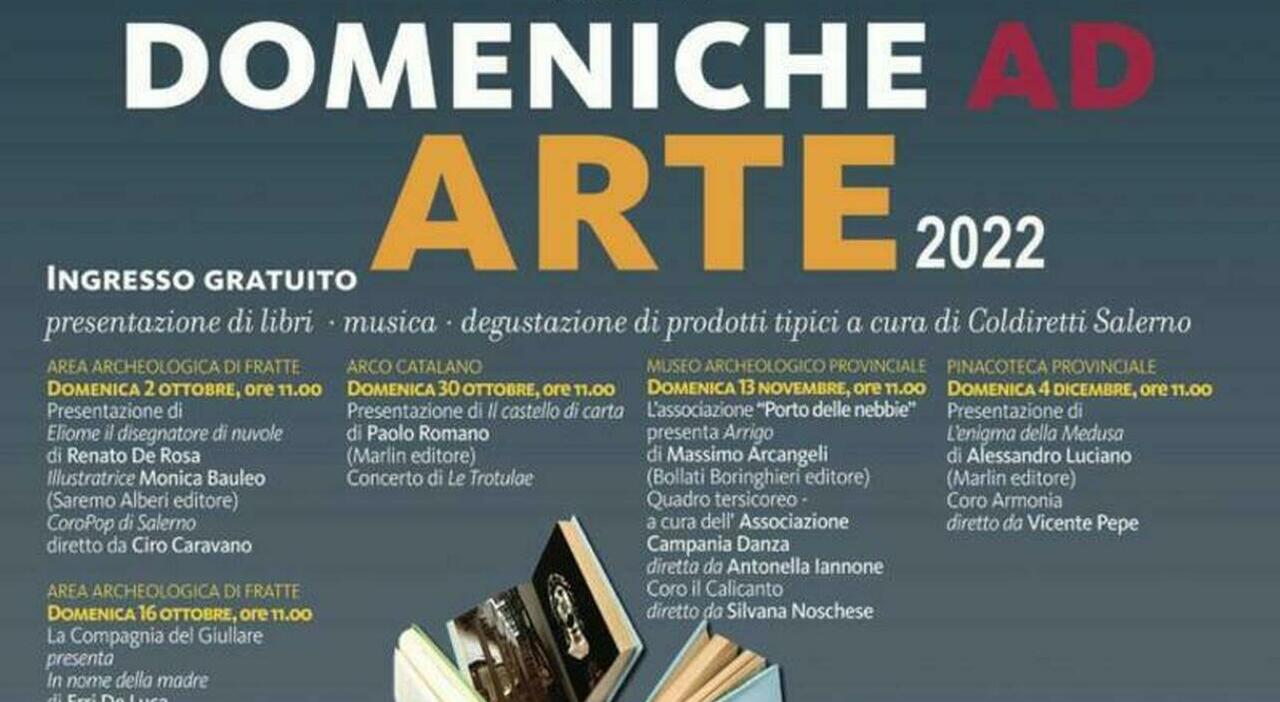 «Domeniche ad arte» a Salerno,la prima edizione da domenica - Il Mattino.it