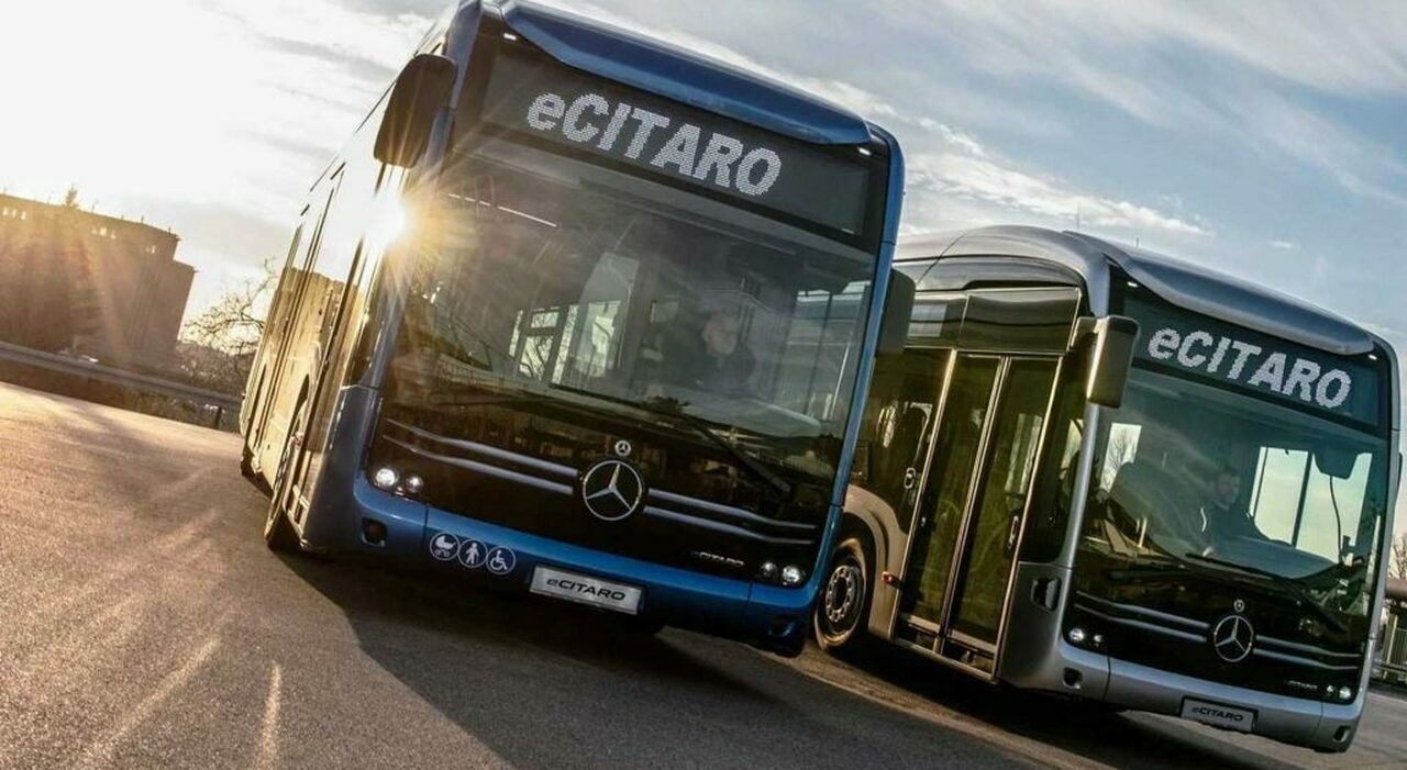 Il bus elettrico Mercedes eCitaro