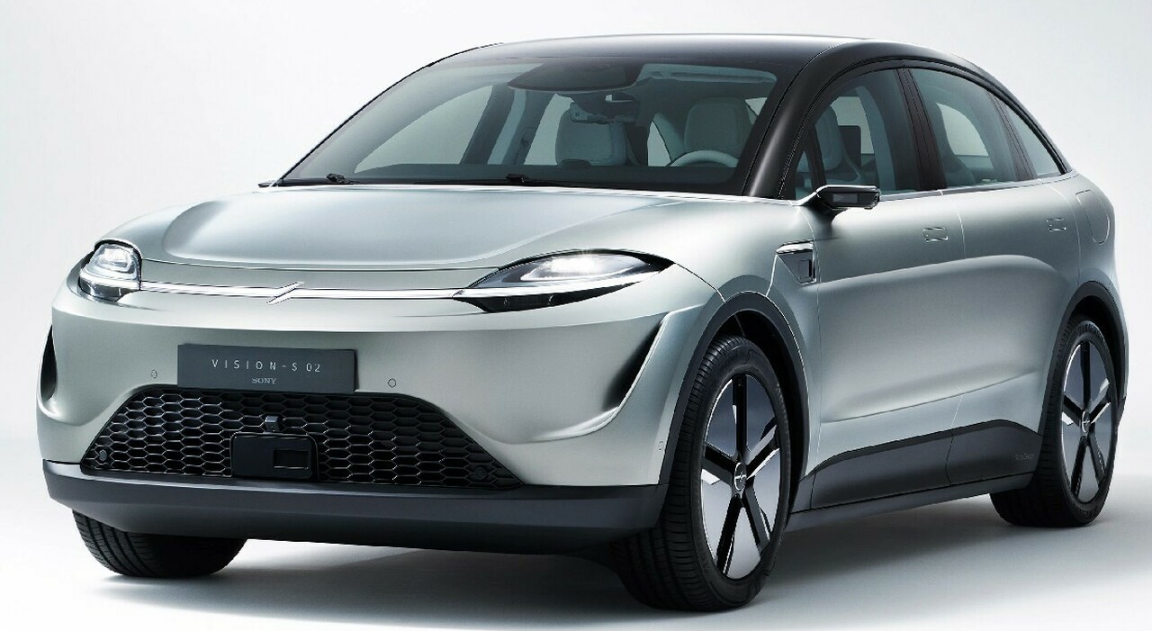 La Sony Vision S02 concept, Suv elettrico da cui attingerà la joint venture del brand tecnologico con la Honda