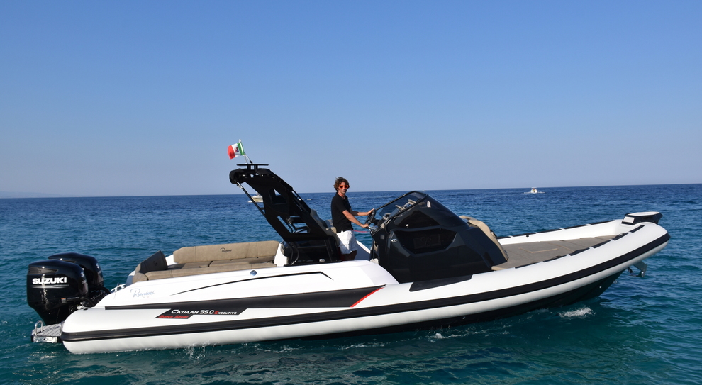 Il Cayman 35 di Ranieri