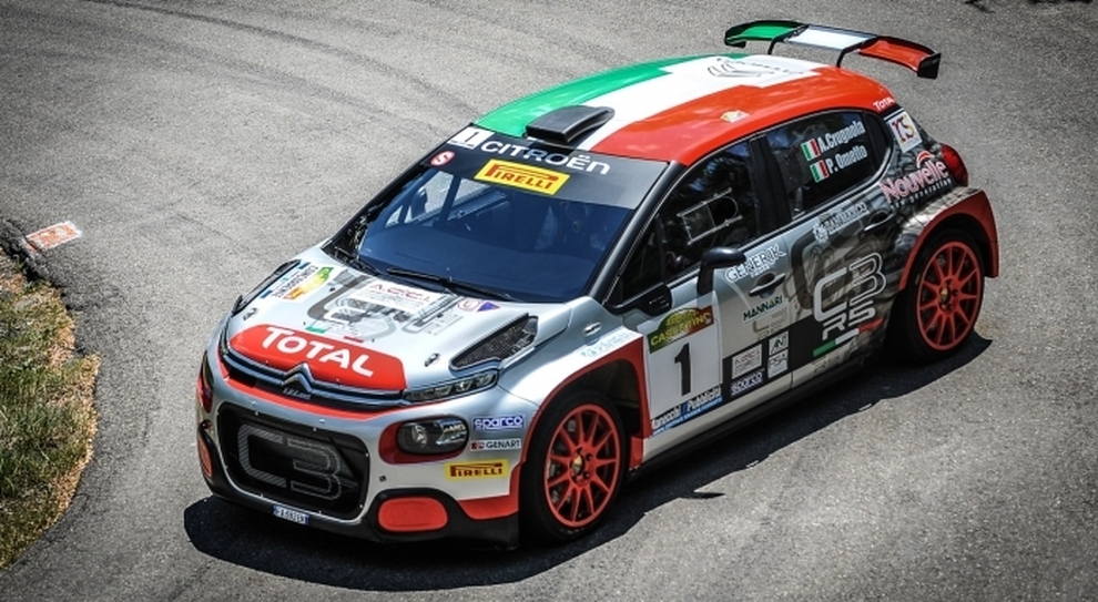 La Citroën C3 R5 di Crugnola