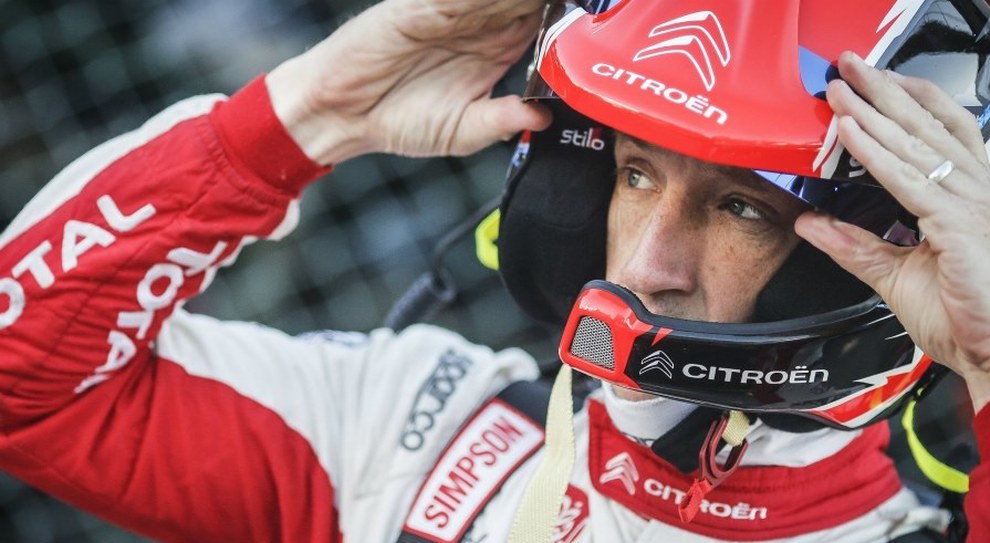 Il pilota della Citroen Meeke