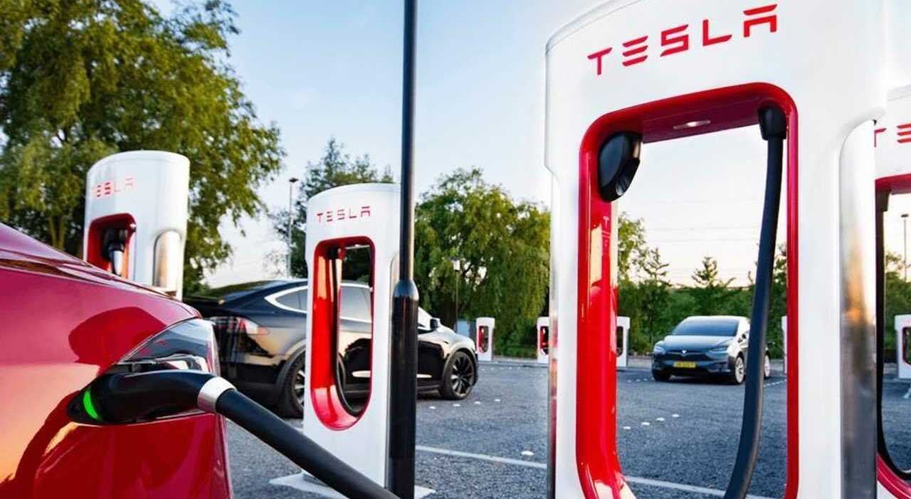Colonnine supercherger di Tesla