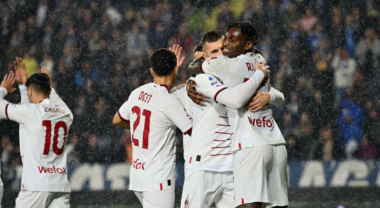 Empoli Milan 1 3, i rossoneri agguantano i tre punti nei minuti di recupero: a segno Rebic, Ballo Touré e Leao Empoli Milan 1 3, i rossoneri agguantano i tre punti nei minuti di recupero: a segno Rebic, Ballo Touré e Leao