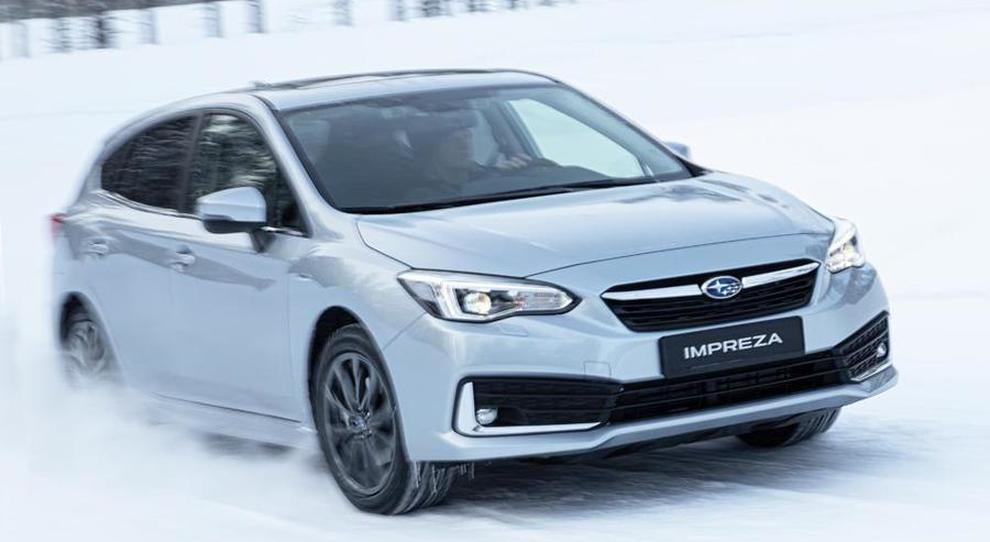 La Subaru Impreza e-Boxer in Scandinavia