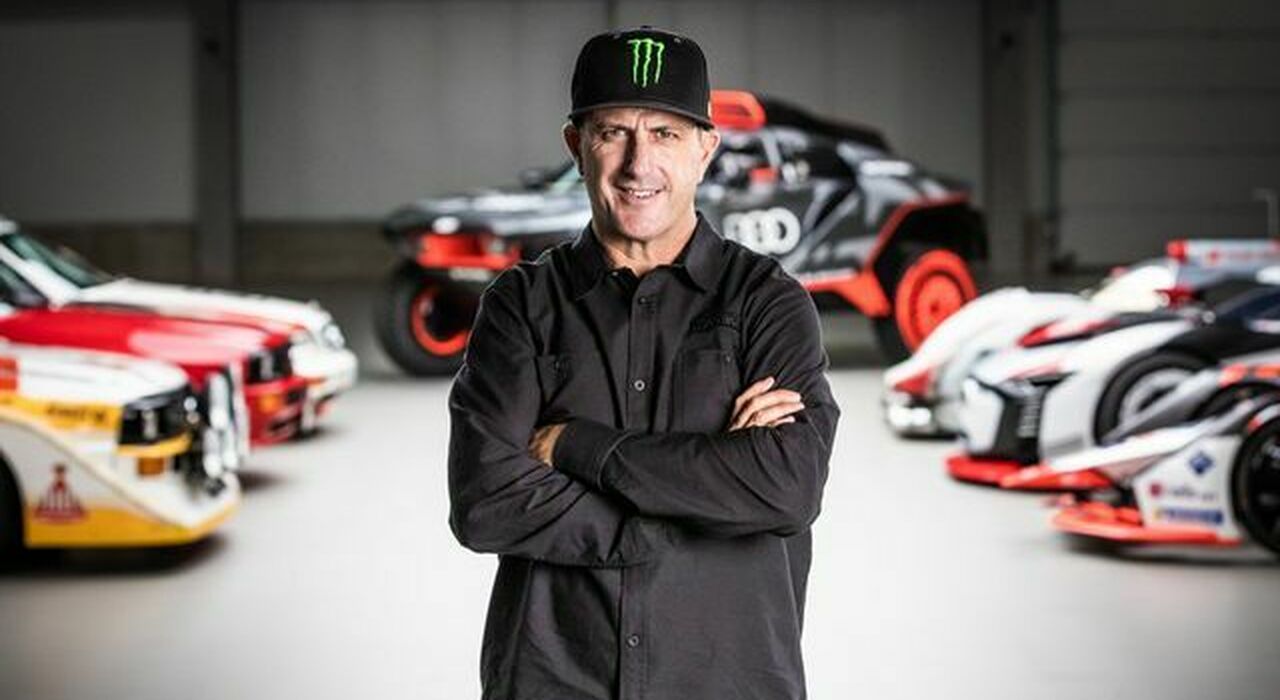 Audi con il pilota americano Ken Block