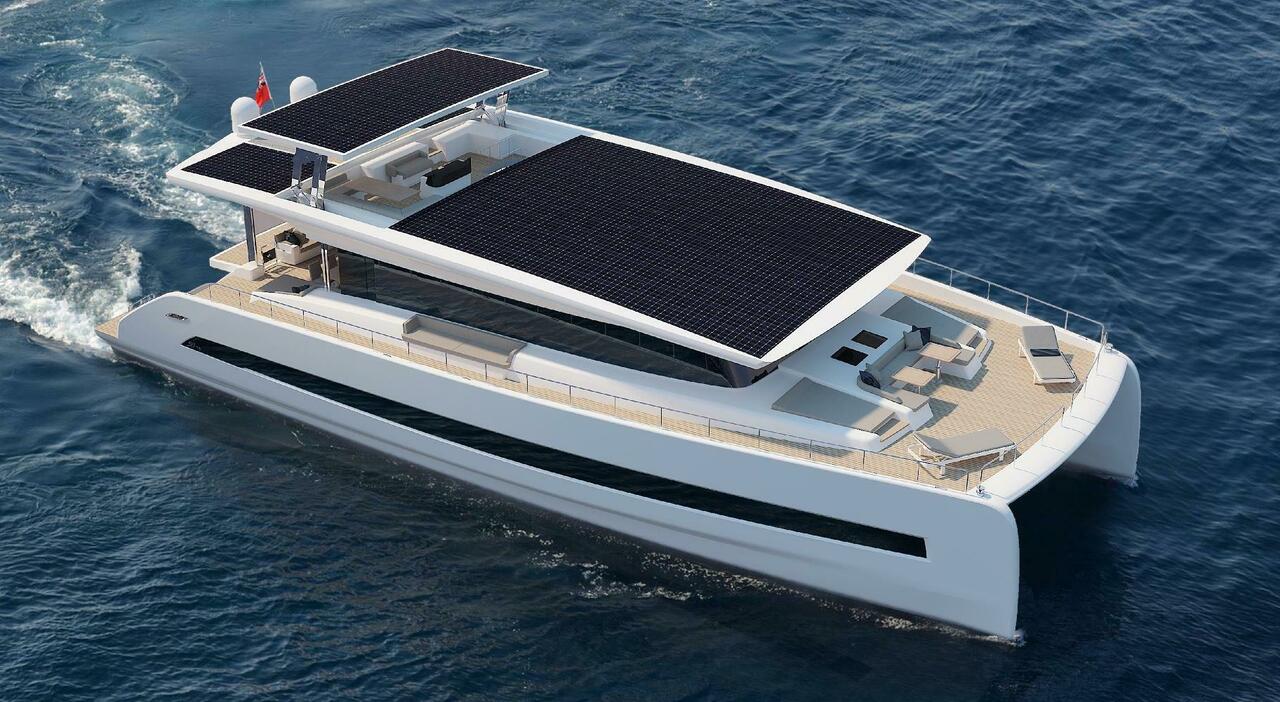 Il catamarano ecologico Silent 60 di Solar Yacht