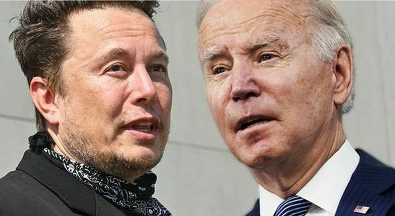 Elon Musk e Joe Biden