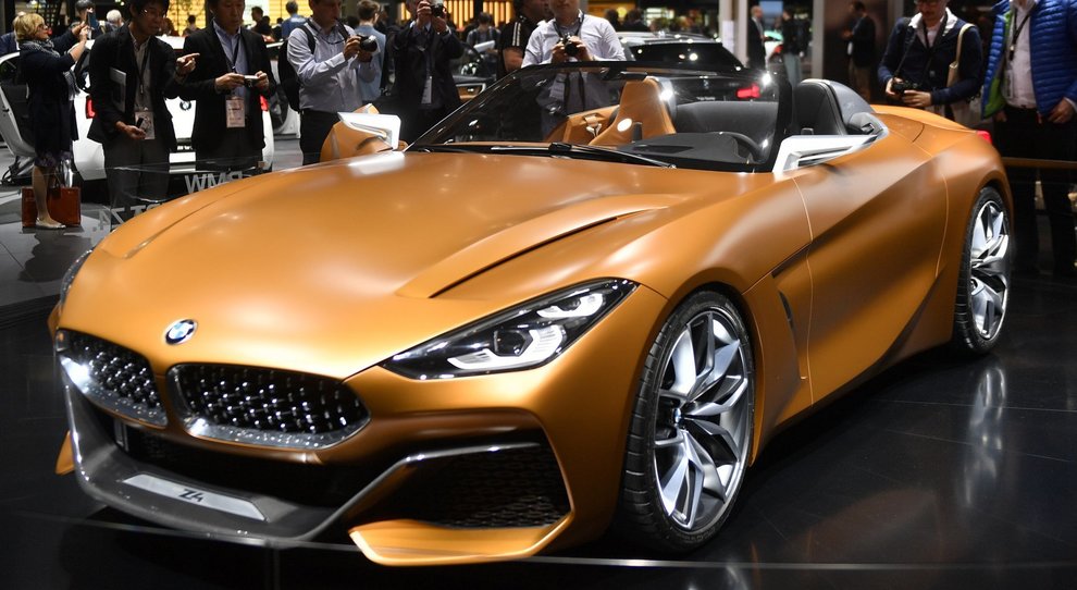 La nuova Bmw Z4 esposta a Parigi