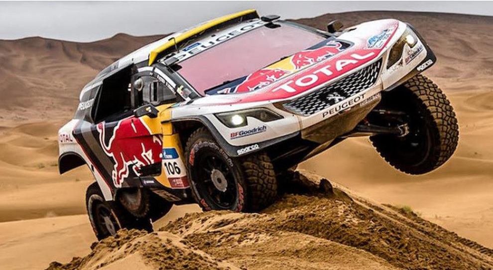 La Peugeot 3008 DKR al Silk Way Rally