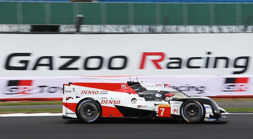 La Toyota TS050 di Fernando alonso vincitrice e poi squalificata alla 6 ore di Silverstone