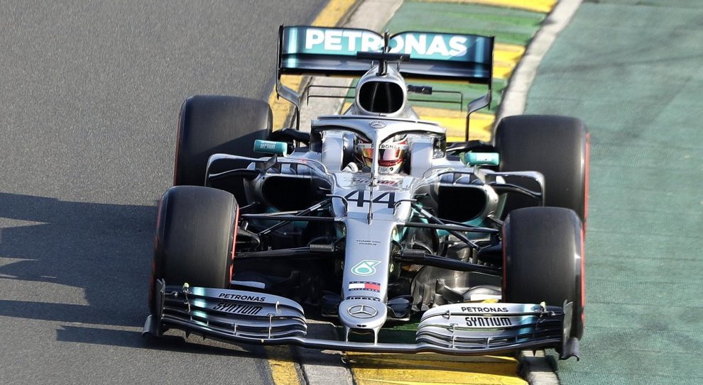 La Mercedes di Hamilton