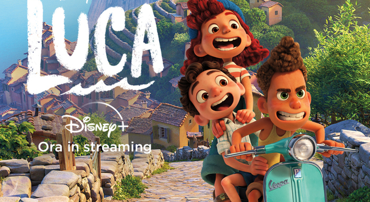 Il manifesto del film Luca della Disney Pixar