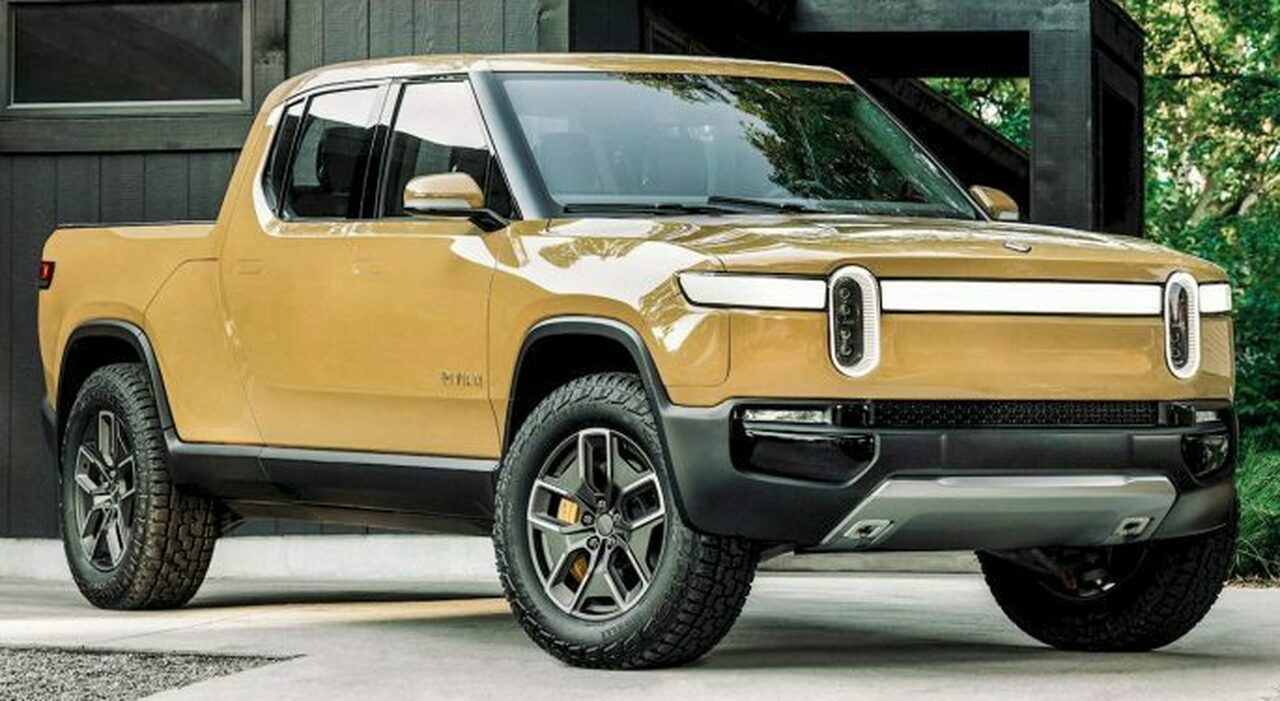 La Rivian R1T è un pick up elettrico made in Usa