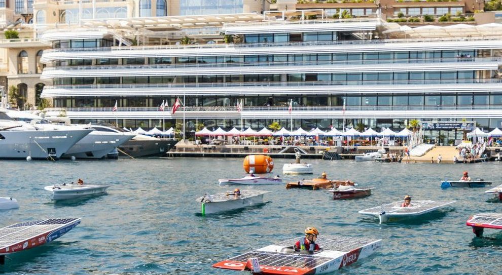 il porto di Montecarlo con imbarcazioni green