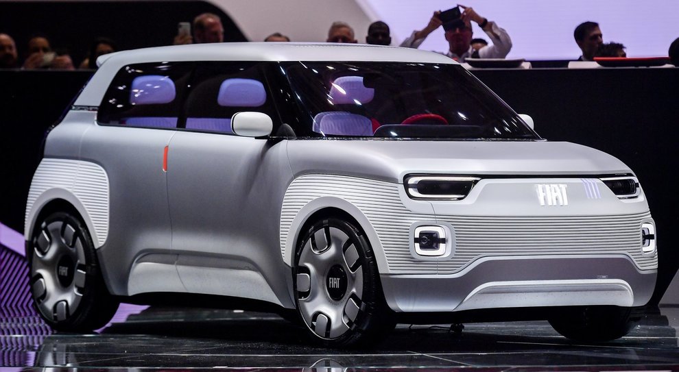 La Fiat 120 concept, che anticipa lo stile della nuova Panda