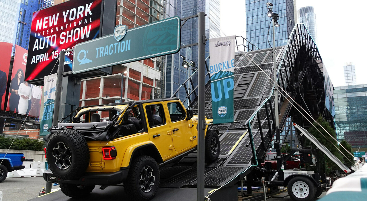 Una Jeep Wrangler protagonista al New York Auto Show
