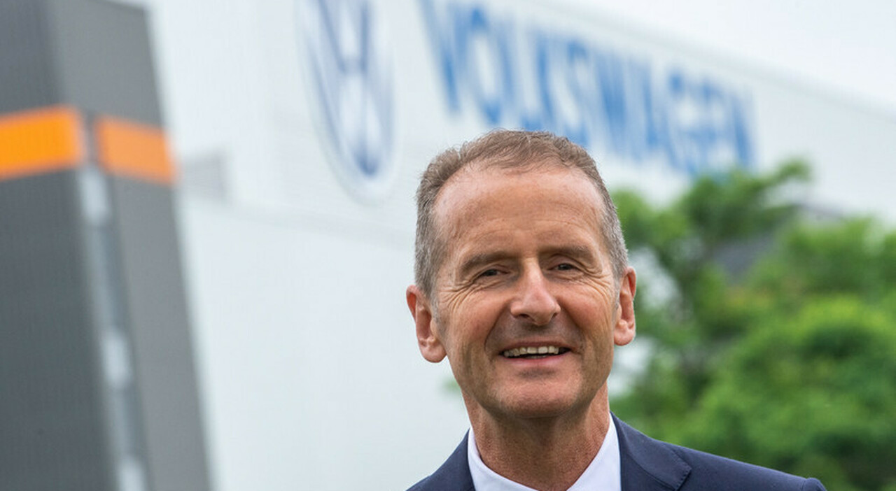 il ceo del Volkswagen Group, Herbert Diess
