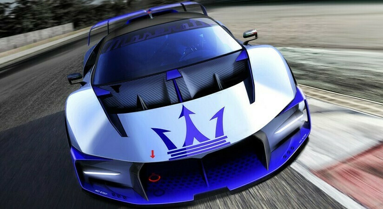 Il rendering della Maserati Project24