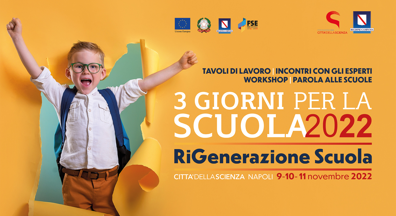 The annual event at Citta della Senza begins tomorrow “Three Days of School”
