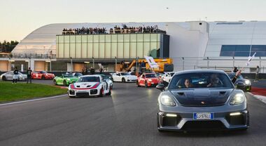 I numeri del Porsche Experience Center Franciacorta, 191.000 km in pista e 22.000 visitatori in un anno