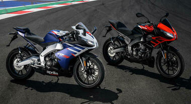 RS e Tuono 125, si rinnovano le “ottavo di litro”. Per motociclisti giovani, nascono da esperienza Aprilia Racing