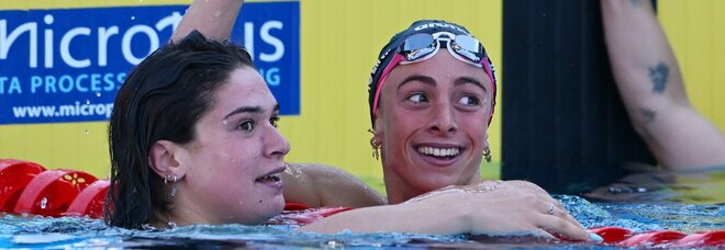 Europei di nuoto, Cerruti e Ferro medaglia di bronzo nel duo libero sincro