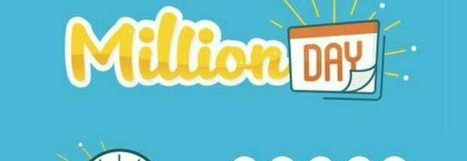 Million Day, i cinque numeri estratti di domenica 13 settembre 2020