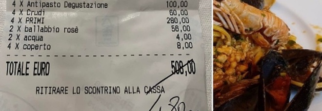 Cena pesce in quattro, maxi-conto da 508 euro (280 solo per i primi). Clienti furiosi: «Ma è il ristorante di Briatore»