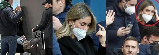 Francesco Totti, la donna misteriosa in aeroporto (a gennaio) era Noemi Bocchi. Ecco le foto