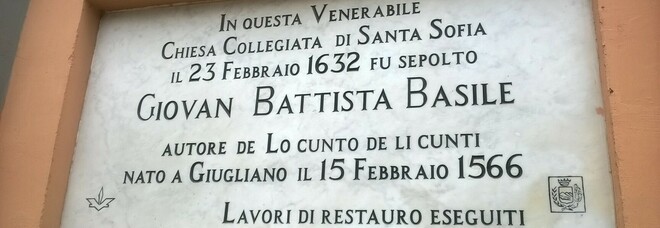 Giovan Battista Basile, la storia nuova: «Era napoletano, non di Giugliano»