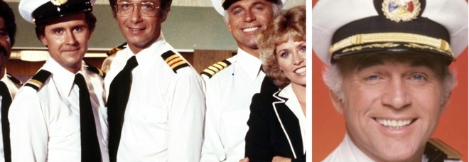 Morto Gavin MacLeod, il capitano Stubind di Love Boat : aveva 90 anni