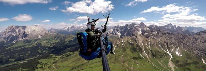 Parapendio all'Alpe di Siusi - volo in tandem con A.S.D. Flydifferent