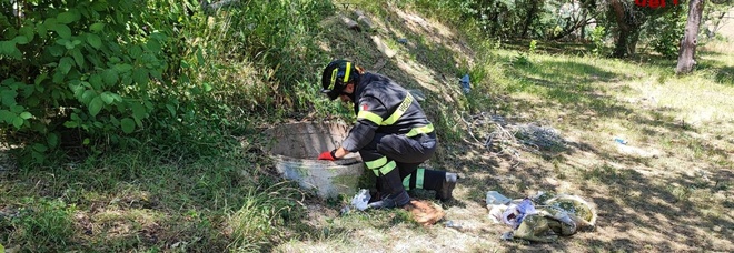 Macerata, bimba di 7 anni cade in un pozzo di 15 metri: salvata dai vigili del fuoco
