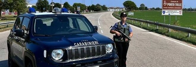 Carabinieri a Porto Tolle