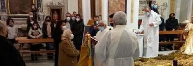 Marano, a 93 anni riceve il battesimo nella chiesa del Santo patrono