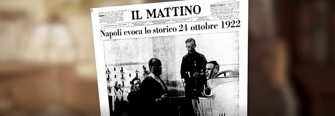 I 130 anni del Mattino, la nuova puntata della graphic novel: Mussolini e la visita di Hitler a Napoli