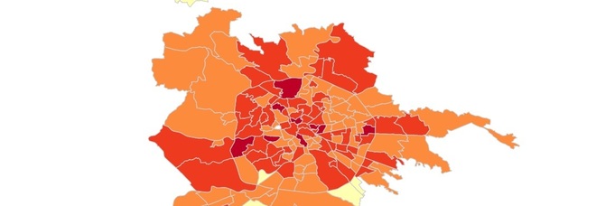 Covid, boom nel Lazio: +60,3% negli ultimi 7 giorni. La mappa del contagio a Roma: record a Torre Angela ed Esquilino