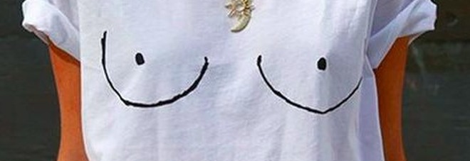 Boobs T-shirt mania: ecco la maglietta che mette a nudo l’ironia femminile