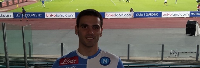 Vincenzo Boni in tribuna al San Paolo