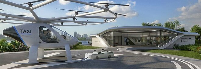 Arriva il drone-taxi stile Blade Runner: collegherà Fiumicino con la Capitale