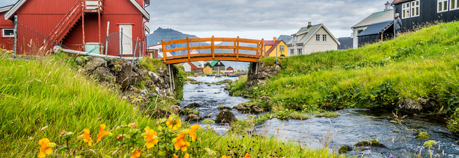 Un villaggio delle Isole Faroe (foto di Matteo Acitelli)