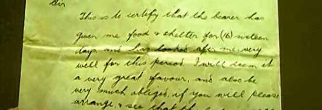 Scrive dal campo di prigionia al padre: la lettera arriva a destinazione 78 anni dopo