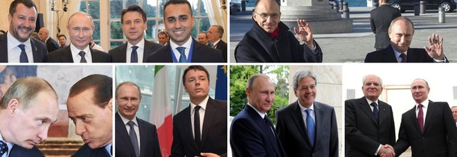 Putin, ambasciata russa condivide su Facebook foto dello Zar con politici italiani: «C'è molto da ricordare» Putin, ambasciata russa condivide su Facebook foto dello Zar con politici italiani: «C'è molto da ricordare»