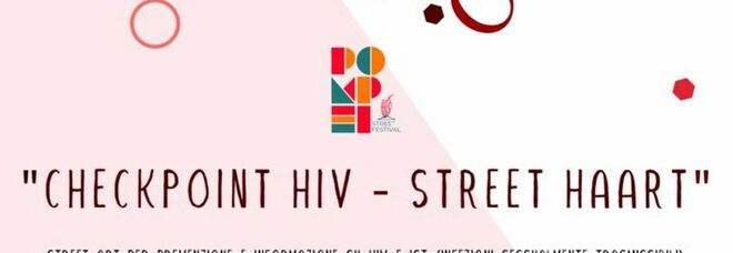 Nel Pompei street festival tre giorni di informazioni e test gratuiti sull'Aids