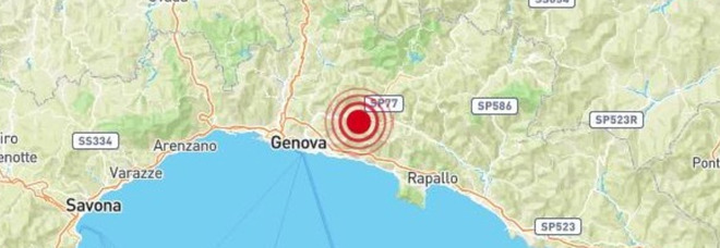 Terremoto a Genova, forte scossa di 4.5 avvertita da Sampierdarena a Camoglia